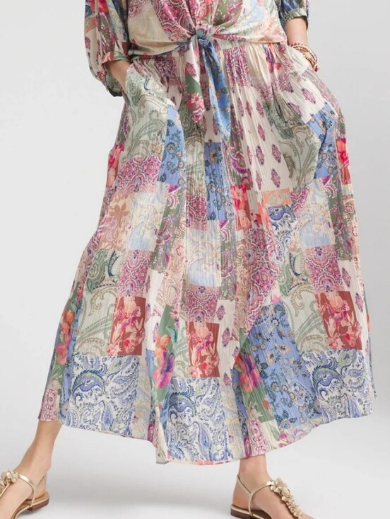 Chico's Dresses & Skirts - NWT Chico's Floral Paisley Maxi Skirt Size 1